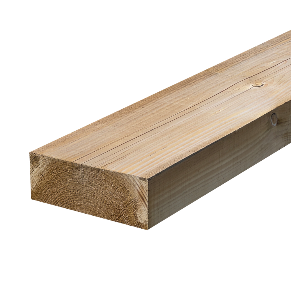 225 x 75mm C24 CE Treated Structural Carcassing Timber Purlins