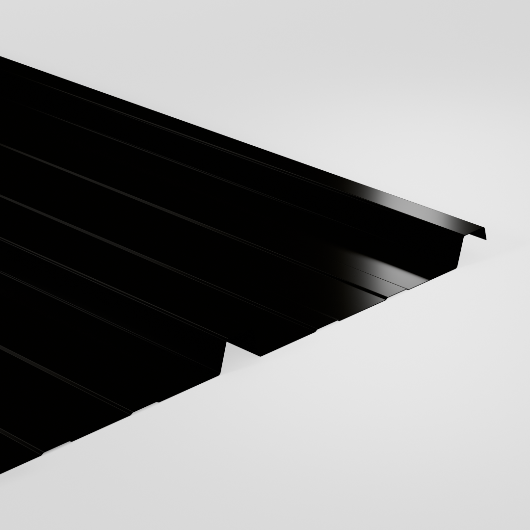 Liner 20-1000 With Ribs Forward Polyester - Black
