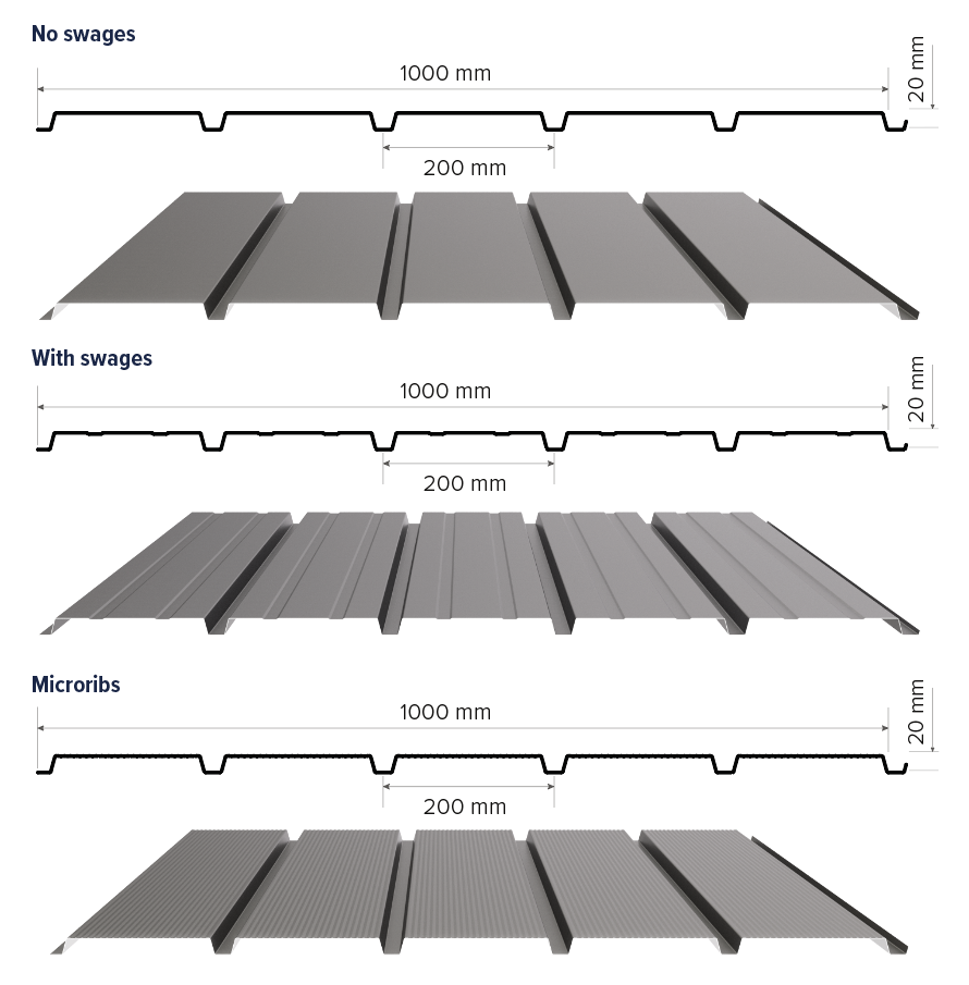Plank Profile Spec Drawings